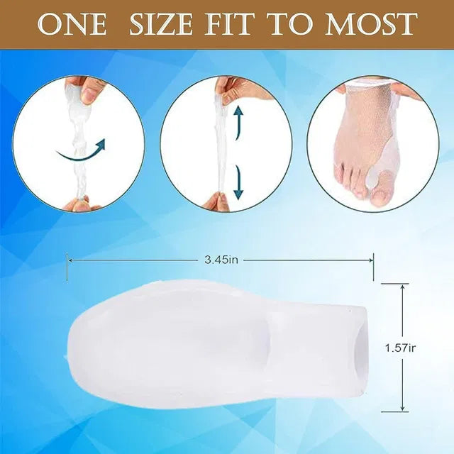 Silicone Toe Separator For Adults Bunion Corrector Splint Kit For Toe Secondary image
