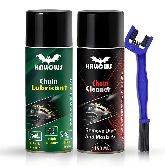 Bike Chain Cleaner Lubricant and Brush (Pack of 3) Main image