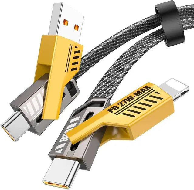 USB A 65W 4 In 1 Transformer Cable Data Cable Main image