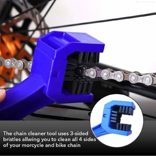 Bike Chain Cleaner Lubricant and Brush (Pack of 3) Secondary image