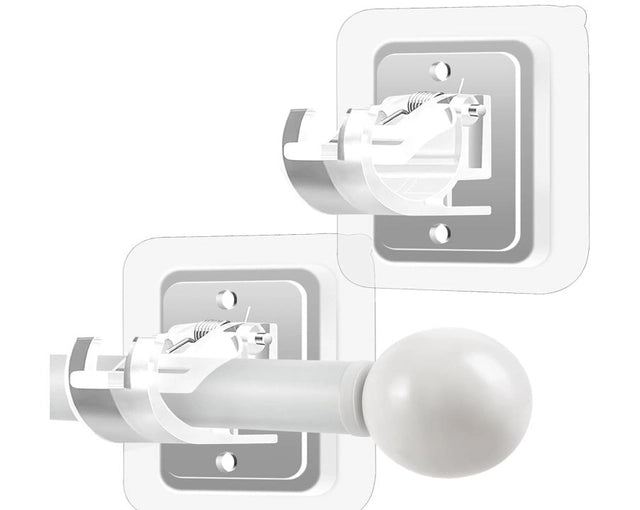 Self Adhesive Curtain Rod Holder Without Drill-(packof4) Main image