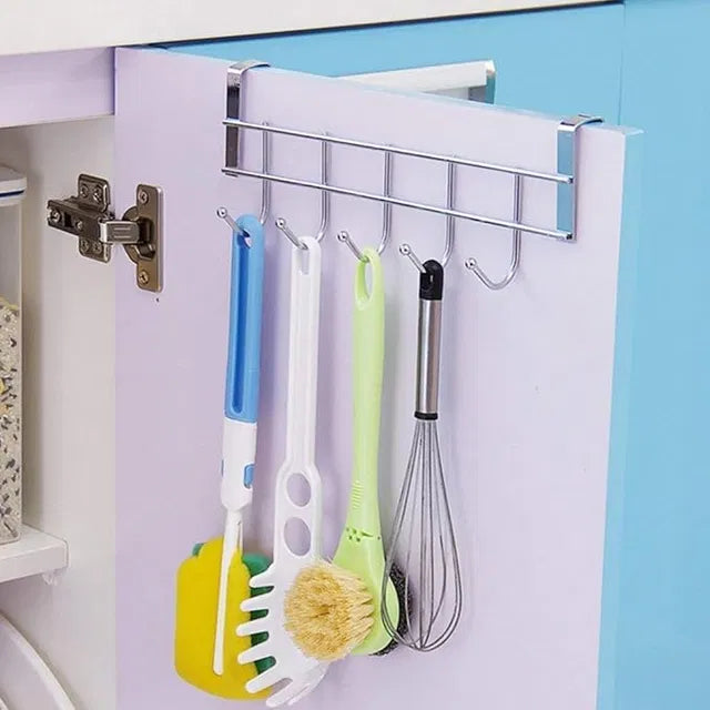 Stainless Steel Over the Door Hook Hanger Main image