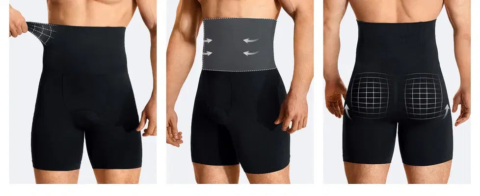 Men's High-Compression Body Shaper Shorts Secondary image