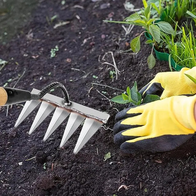 Teeth Carbon Steel Garden Weeding Secondary image