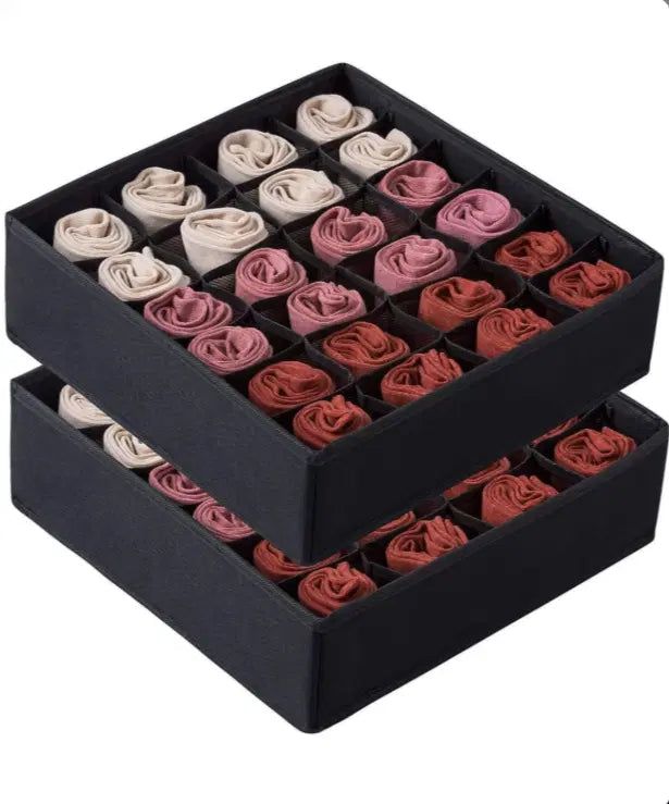 Drawer Organizer Box with 24 Grids (Pack of 3) Secondary image