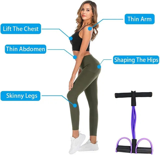 Yoga Pedal Puller Resistance Band Fitness Equipment Secondary image