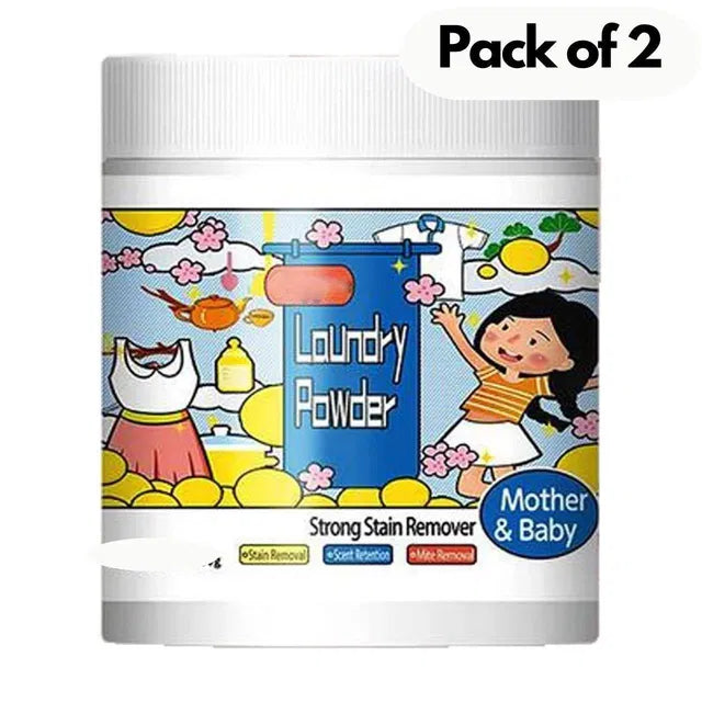 Laundry Powder Strong Stain Remover 400 gm Pack of 2 Main image