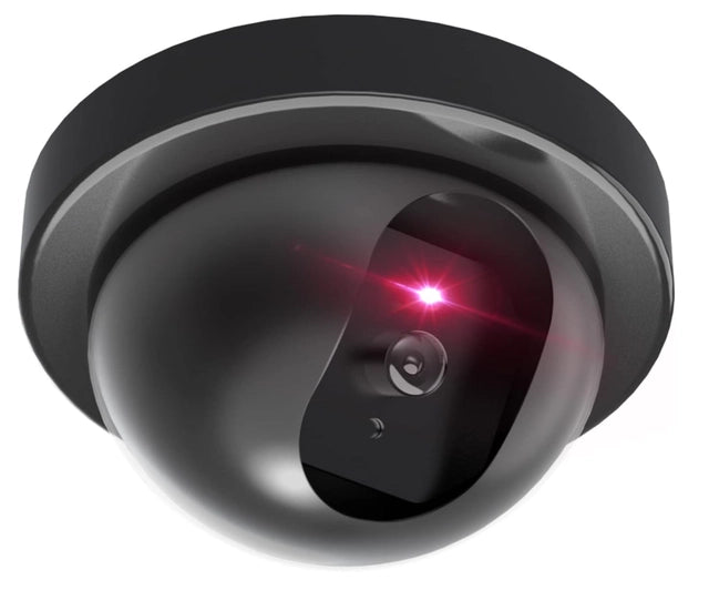 Dummy CCTV Dome Camera with Flashing Red LED Light_(Pack of 1) Main image