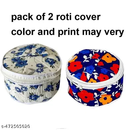 chapati/roti Cover Pack of 2 pc .(Multicolor) Main image
