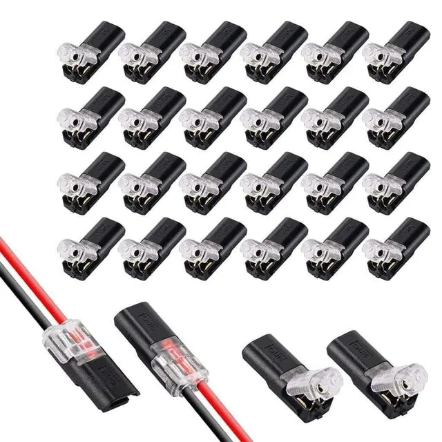 10 Pcs Waterproof 2-Pin Cable Connector Main image