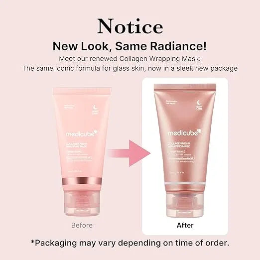 SS Medicube Collagen Overnight Wrapping Peel Off Facial Mask Pack of 1 Secondary image