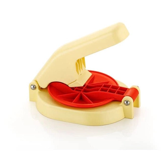 EARLYWOOD Plastic Puri Press Maker with Handle for Kitchen Main image