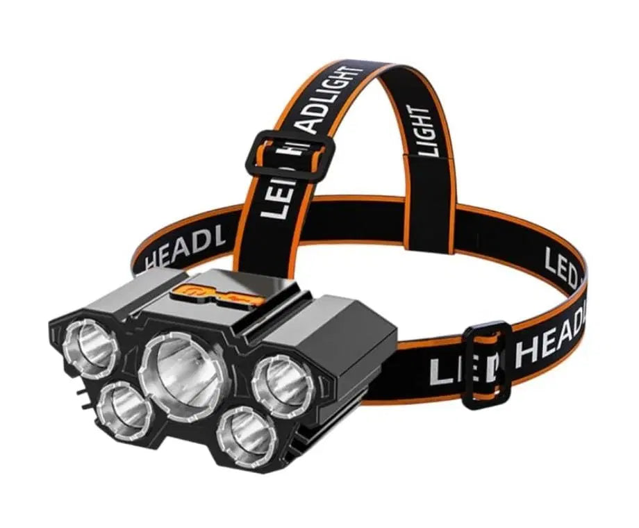 Premium Rechargeable LED Headlamp (Pack of 1) Main image