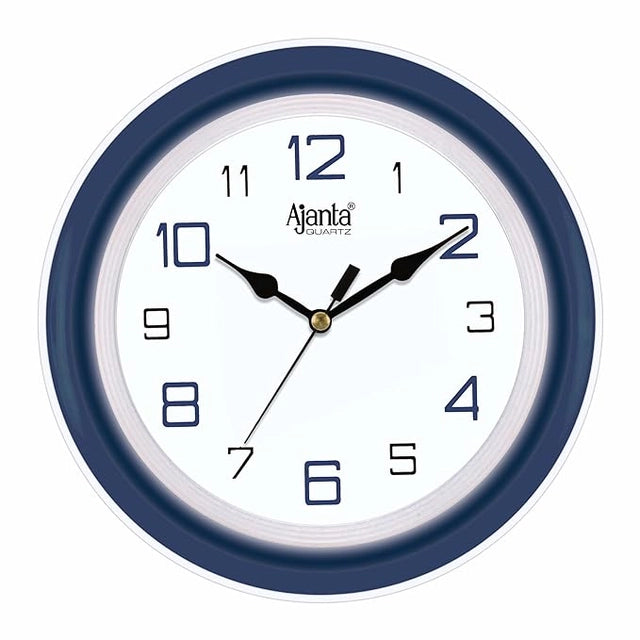Designer Wall Clock (White) Main image