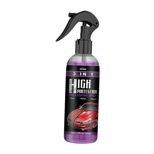 Hydrophobic Polish Nano Coating Agent Car Scratch Spray Cars Polishing for Motorcycles, Boats (Pack of 3) Secondary image