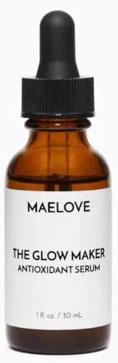 MAELOVE Hydrating Facial Serum with Vitamins C, E, Ferulic Acid and Hyaluronic Acid -1 Fl Oz/30ML ( pack of 2 ) Secondary image