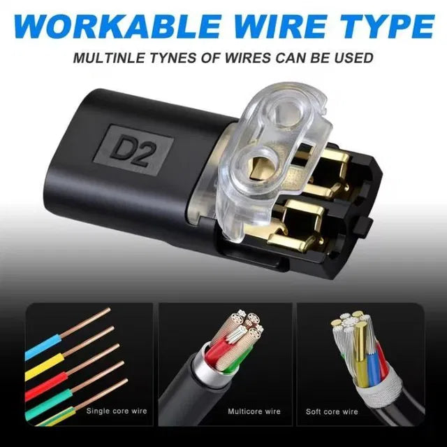 10 Pcs Waterproof 2-Pin Cable Connector Secondary image