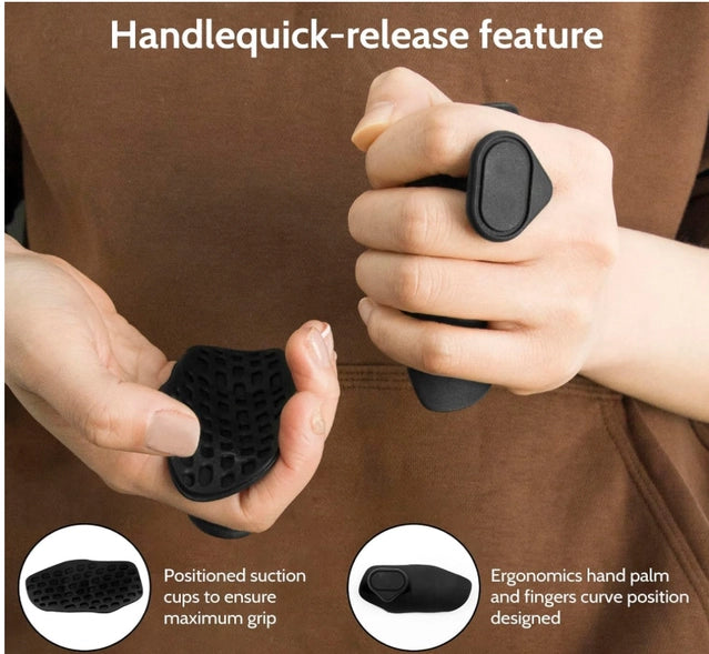 Weight Lifting Grip Pads-2pcs (Pack of 1) Secondary image