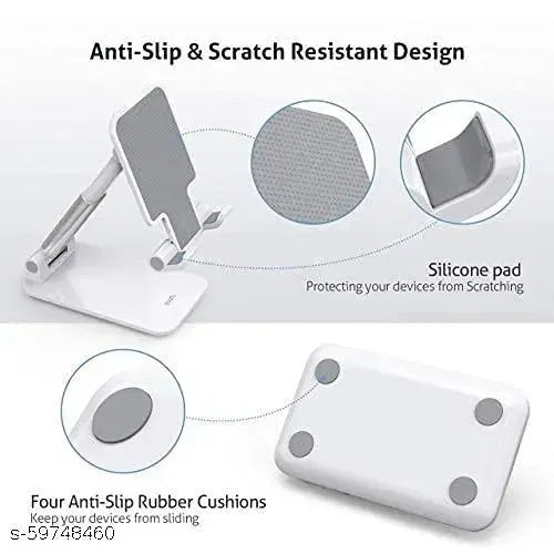 Mobile Phone Stand, Angle Height Adjustable Mobile Phone Holder, Table Stand Secondary image