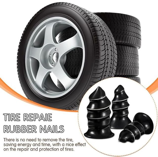 Tire Repair Rubber Nails  Pack of 10 Main image