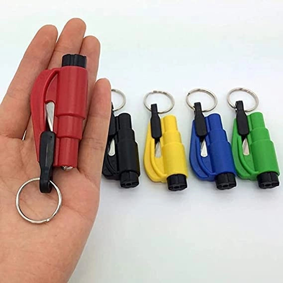 3 in 1 Emergency Mini Safety Hammer Auto Car Window Glass Breaker Seat Belt Cutter Rescue Hammer Secondary image