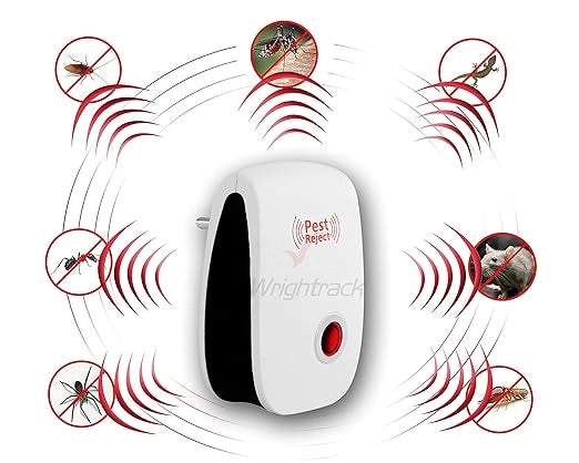 Home Pest & Rodent Repelling Aid for Mosquito, Cockroaches, Ants Spider Insect Pest Control Electric Pest Solution (Pack of 2) Secondary image