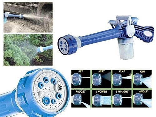 Water Cannon 8 in 1 Turbo Water Spray Gun for Car Washing, Gardening Home Cleaning with inbuilt Soap Dispenser Tank Secondary image