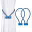 Magnetic Curtain Tiebacks || 1 Pieces Magnetic Curtain Clips Rope Curtain Holder Buckle Small Bead Curtain Buckle Clips Rope