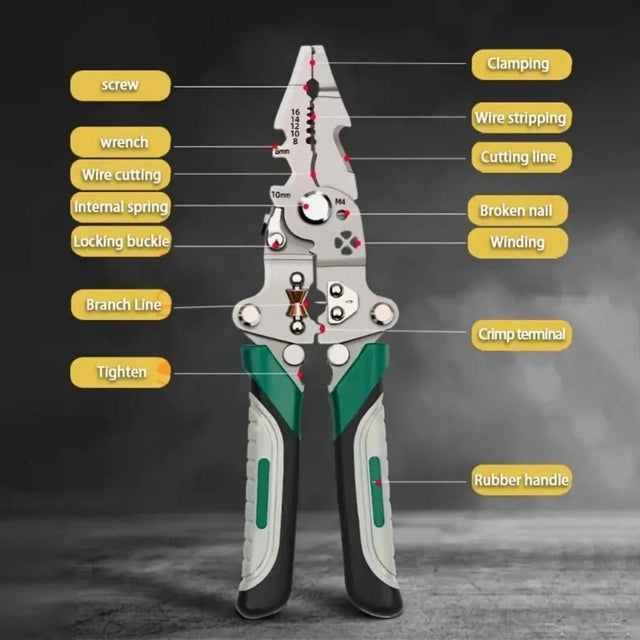 Foldable Multi-Tool Pliers for Electricians (Pack of 1) Secondary image