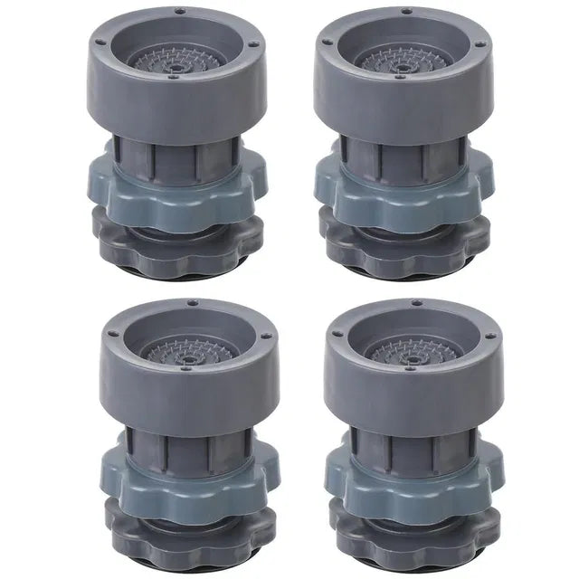 Washing Machine Vibration Pads, Floor Trays, Refrigerator Stand (4 Pcs Set) Main image