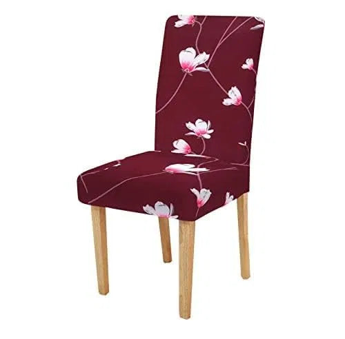 Floral Printed Dining Chair Covers Set of 2 Secondary image