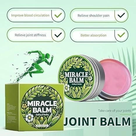 Herbal Miracle Balm for Pain Relief