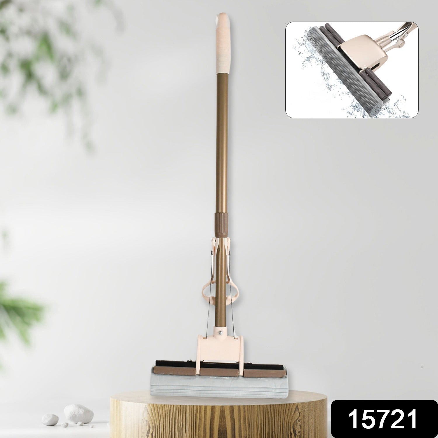 Self-Cleaning Sponge Mop – Super Absorbent | storenzo Secondary image