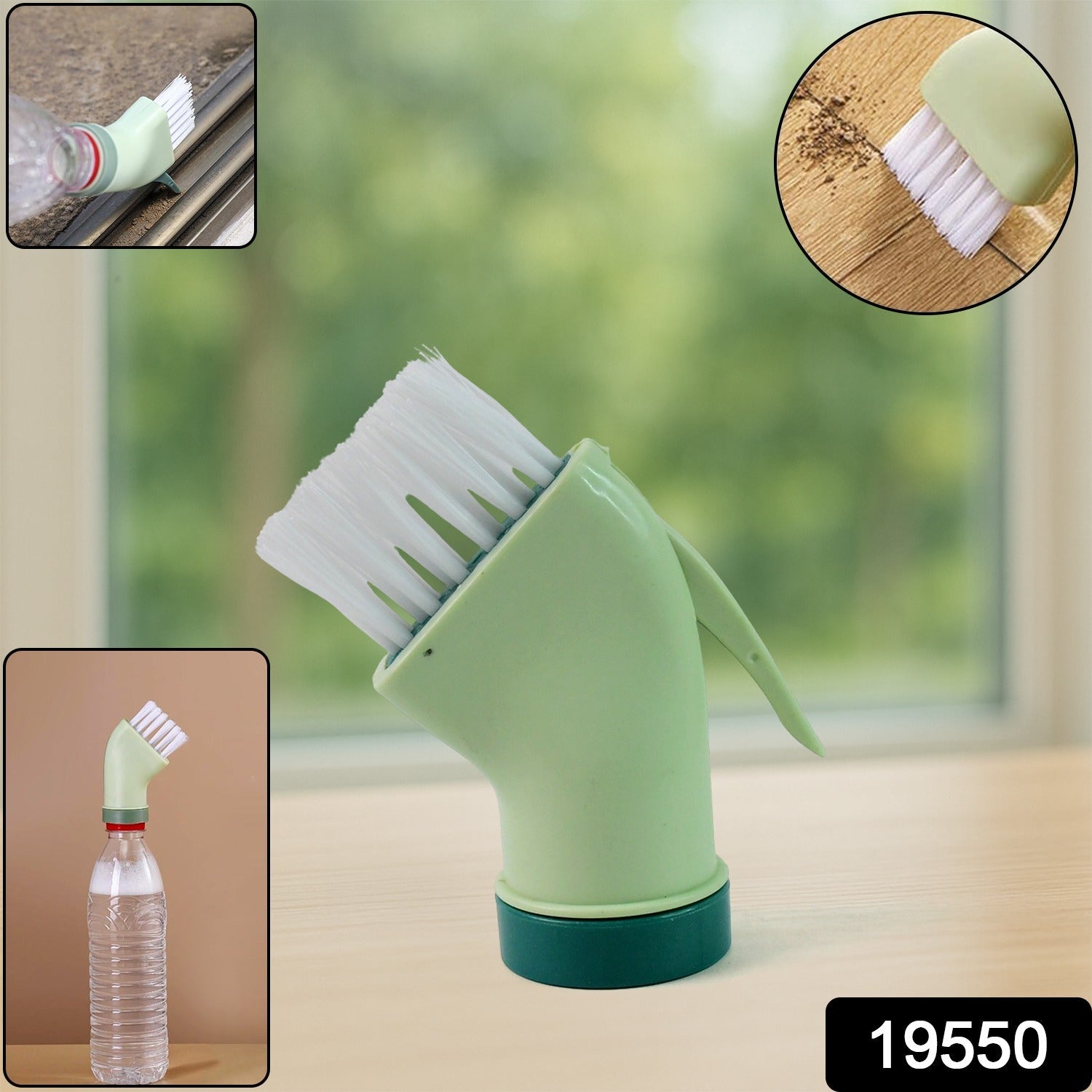 Connectable Cleaning Brush – Built-In Scraper for Narrow Spaces Secondary image