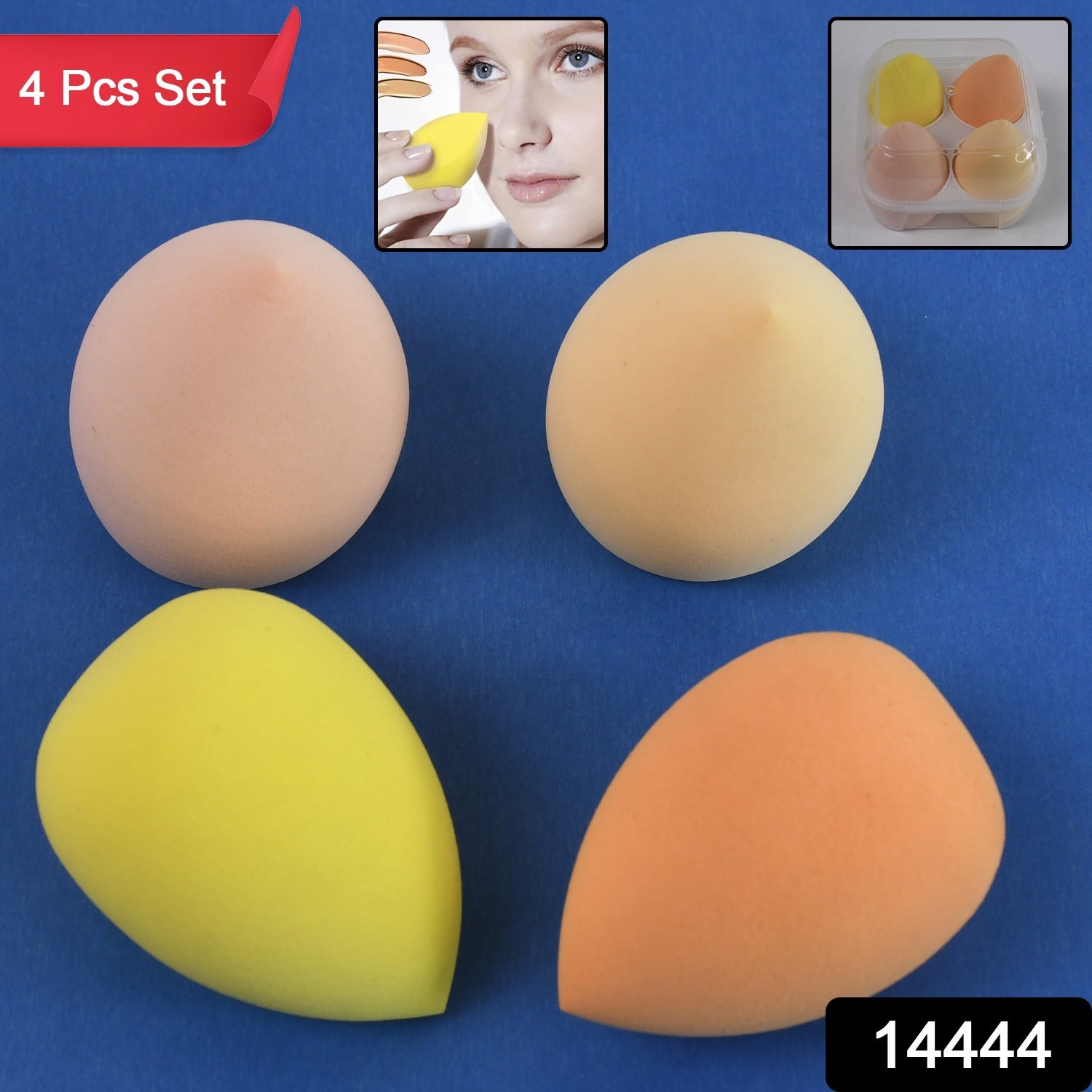 Makeup Sponges Set – Soft, High-Density Blend for Flawless Application Secondary image
