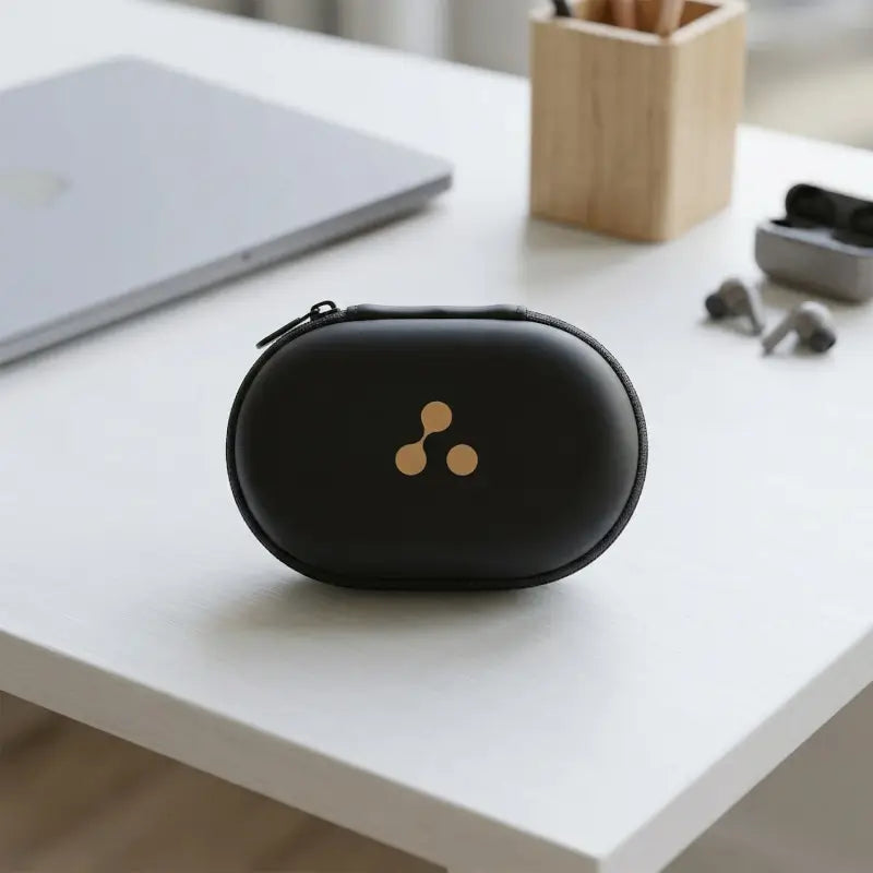 Mix Design Hard Shell Charging Cable and Adapter Storage Case, 1 Pc