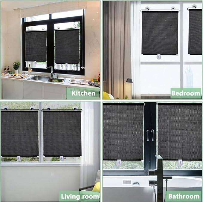 Portable Window Sun Shade Curtain for Car and Home Secondary image