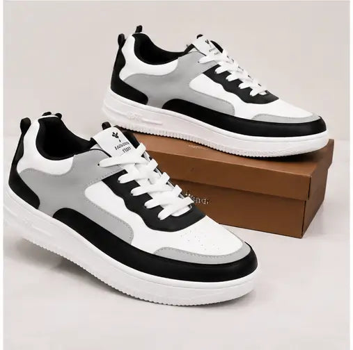 Men's Casual Slip-On Shoes – Stylish Lightweight Mesh Sneakers with PVC Sole for Daily & Outdoor Wear