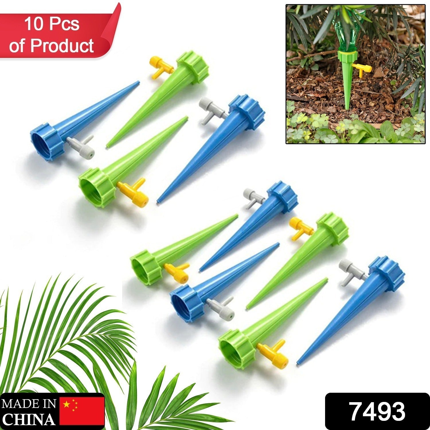 Plant Watering Spikes – Adjustable Slow Release | Grow Garden Tools Secondary image