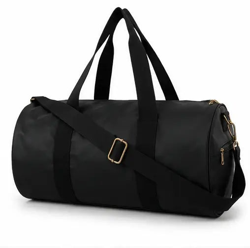 Elite Alluring Handbag – PU Gym Duffle Bag with 2 Compartments & Zip Closure