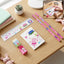 6 in 1 student stationery combo kit with pencils, ruler and pouch