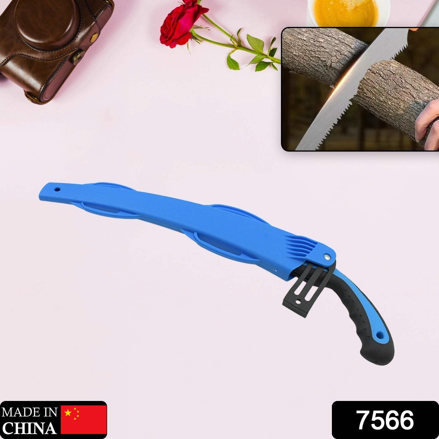 Pruning Saw – 20-Inch High Carbon Steel, Sharp Teeth | Grow Garden Tools Secondary image
