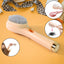 Self-cleaning anti-static massage hairbrush detangling hair smoothly