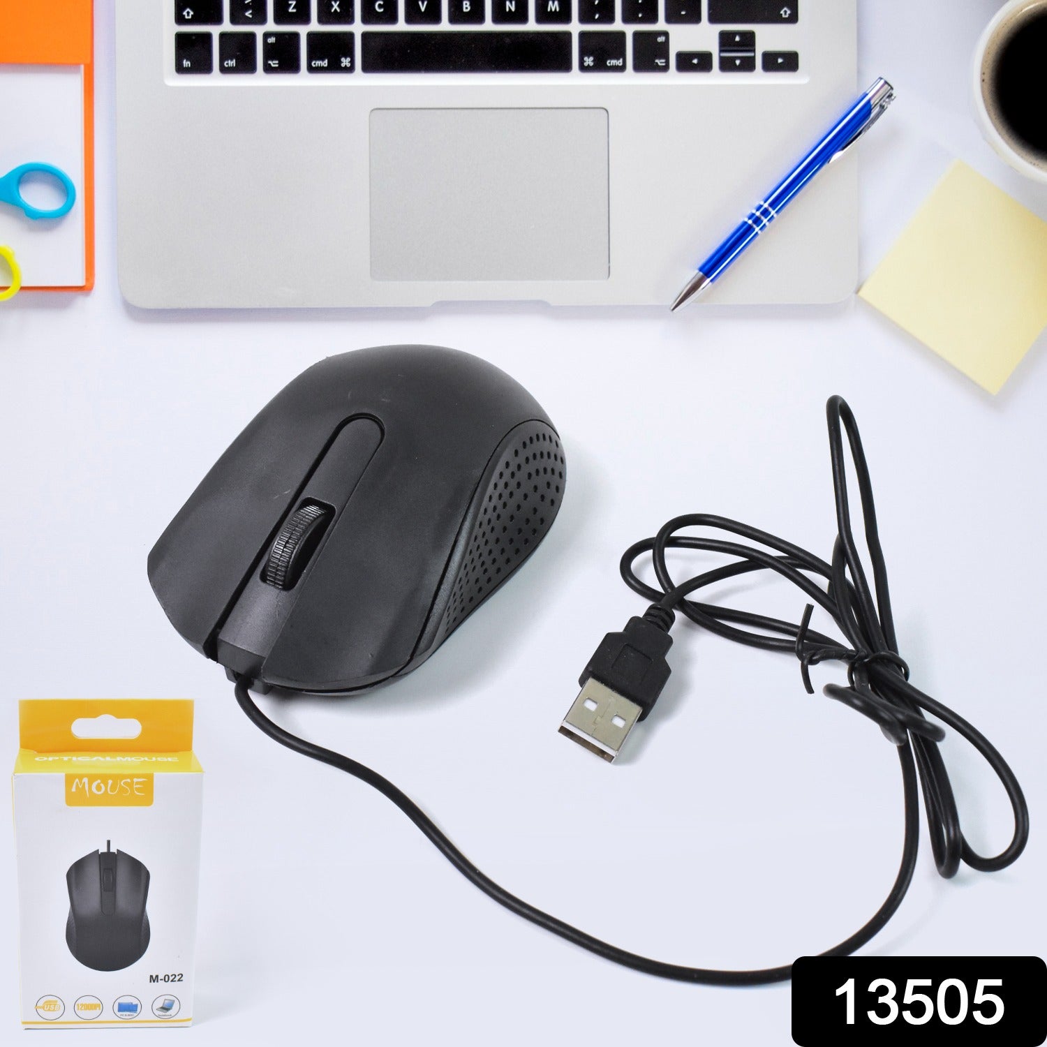 Wired Optical Mouse – M-022, USB Connectivity | Compshop Secondary image