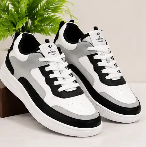 Men's Casual Slip-On Shoes – Stylish Lightweight Mesh Sneakers with PVC Sole for Daily & Outdoor Wear