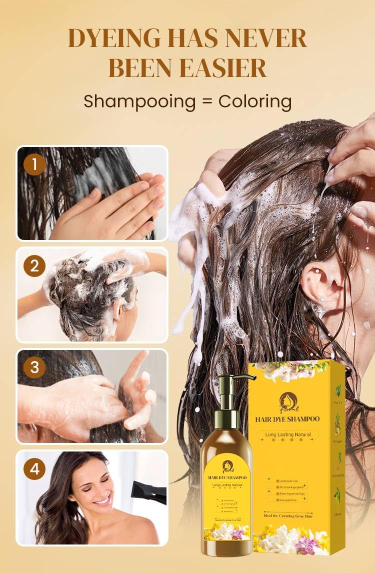 Hair Dye Shampoo for Women & Men 100 ML ( Pack Of 1 ) Secondary image