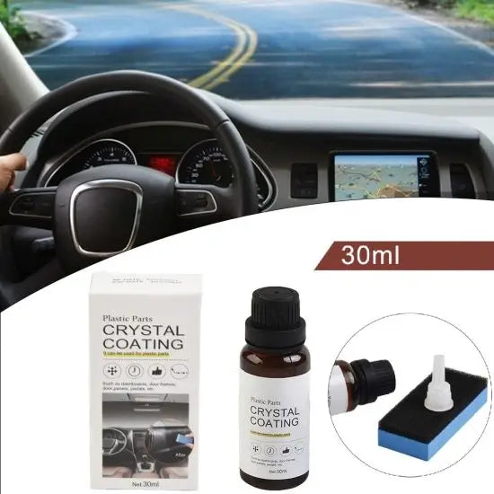 Crystal Coating for Car and Bike Outdoor Plastic Parts, 30 ML, 1 Pc Main image