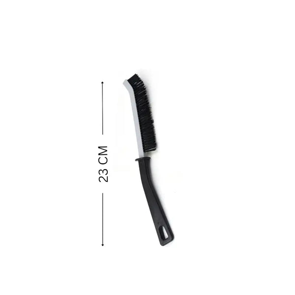 Gap Cleaning Brush for Home & Kitchen | Long Handle Corner Cleaning Brush | Narrow Crevice Brush for Tiles, Window Tracks, Corners & Hard-to-Reach Areas