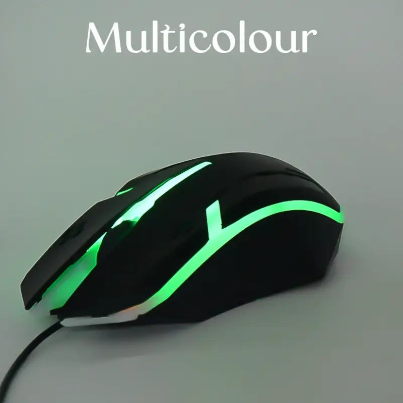 USB Wired Optical Gaming Mouse – Ergonomic LED Backlit Mouse for Laptop, PC & Desktop