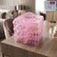 3-tier craft storage box with 18 adjustable clear compartments for organized crafting